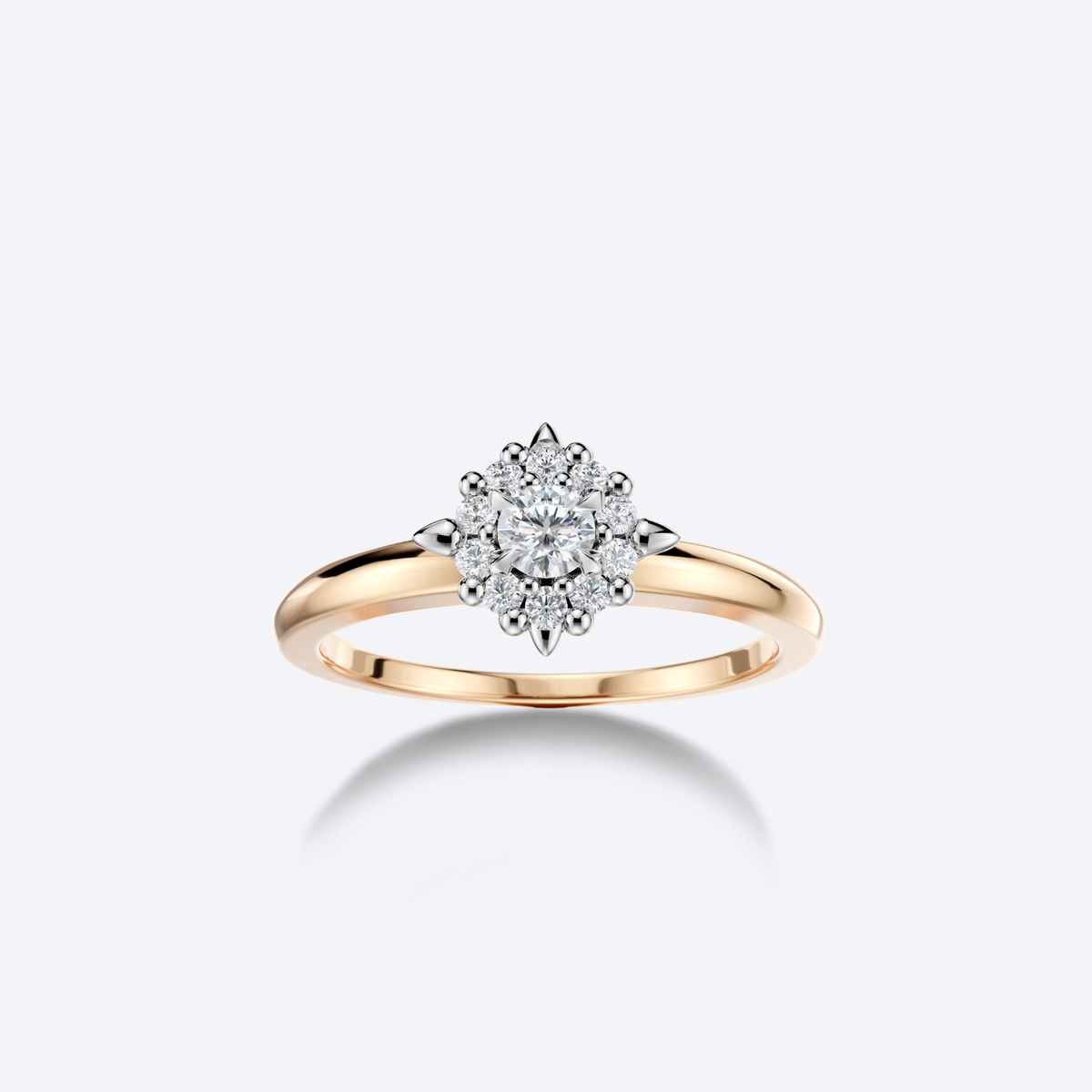 Kide Sormus 0,19ct Keltakulta Special Edition HP