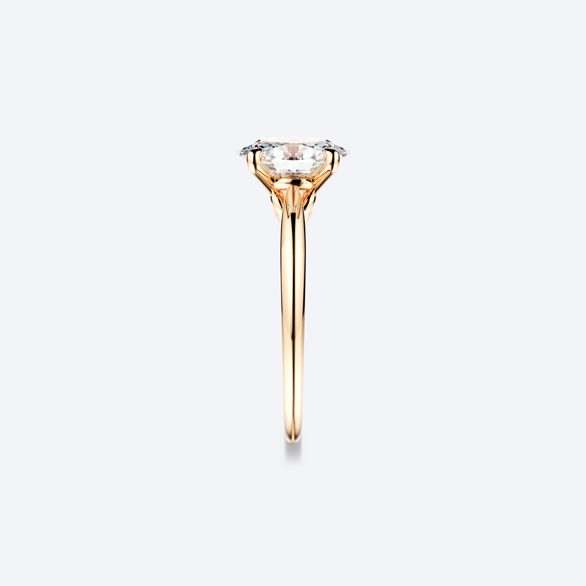 Moon N' Back Sormus 1,50ct Ovaali Keltakulta – Olli Johan Lindroos