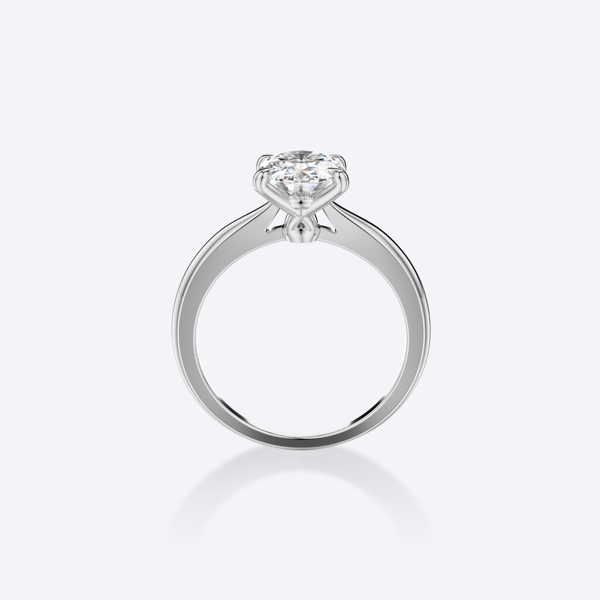 Moon N' Back Sormus 1,00ct Briljantti Platina – Olli Johan Lindroos