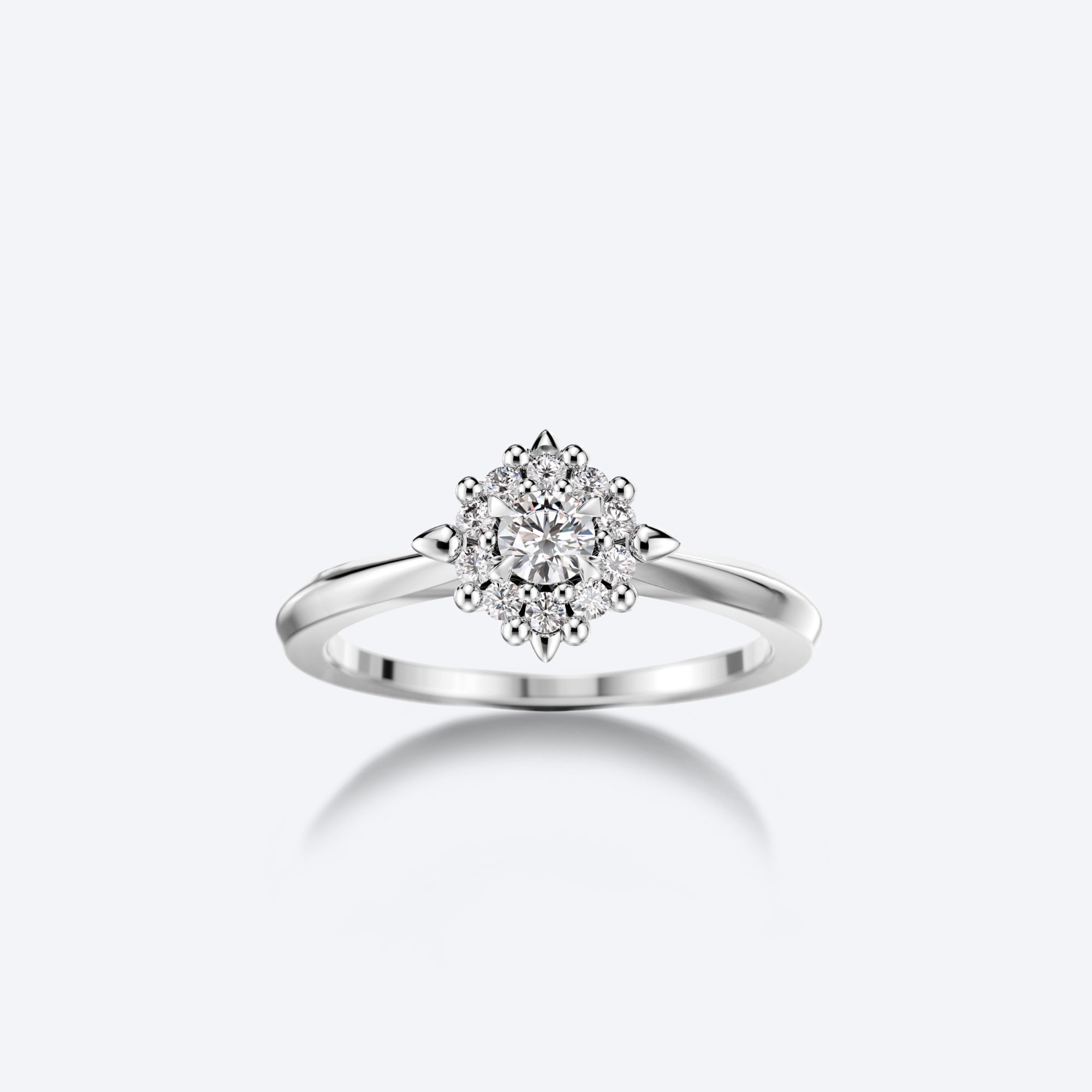 Kide Sormus 0,19ct Platina Special Edition HP