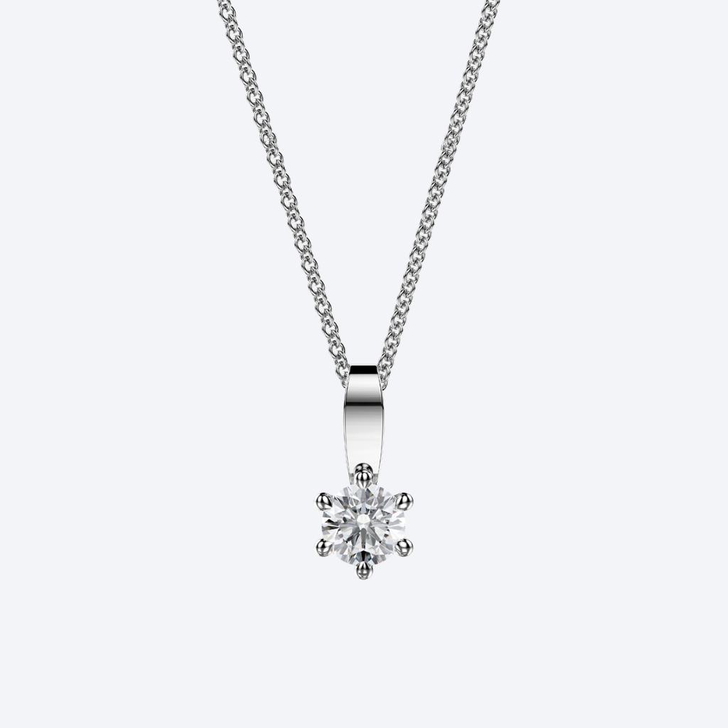 Lumi Riipus Nappi 0.06-1.00ct Valkokulta