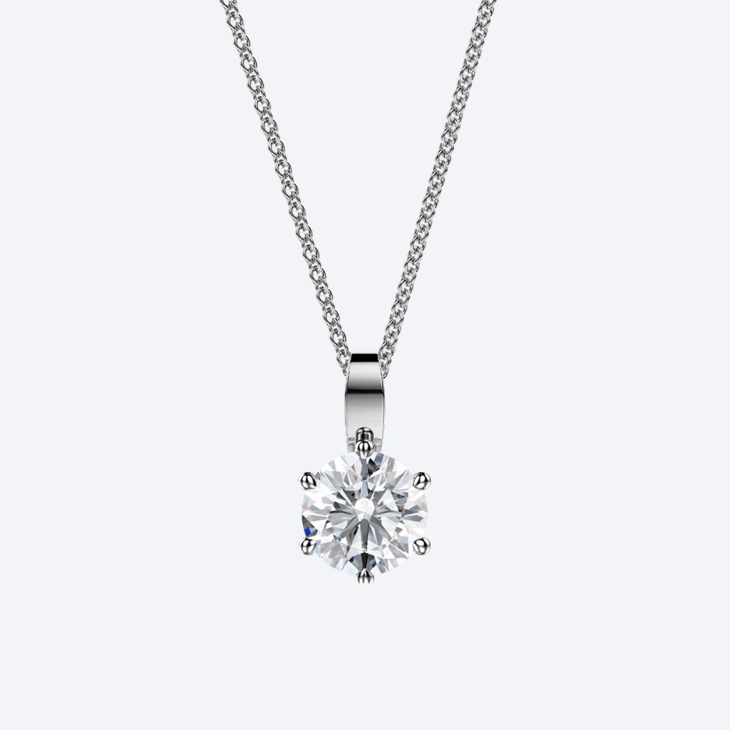 Lumi Riipus Nappi 0.06-1.00ct Valkokulta