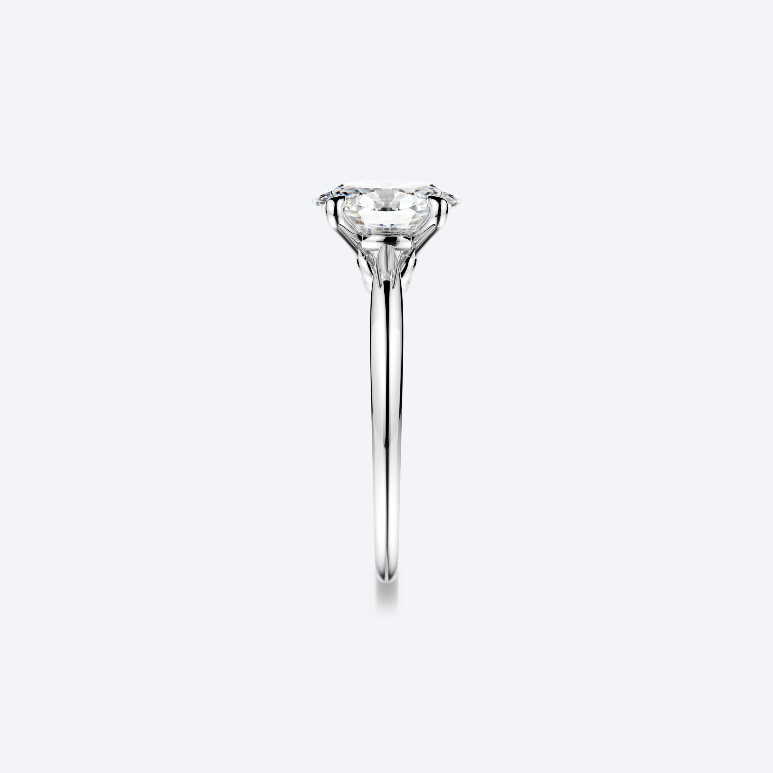 Moon N' Back Sormus 1,50ct Ovaali Platina – Olli Johan Lindroos