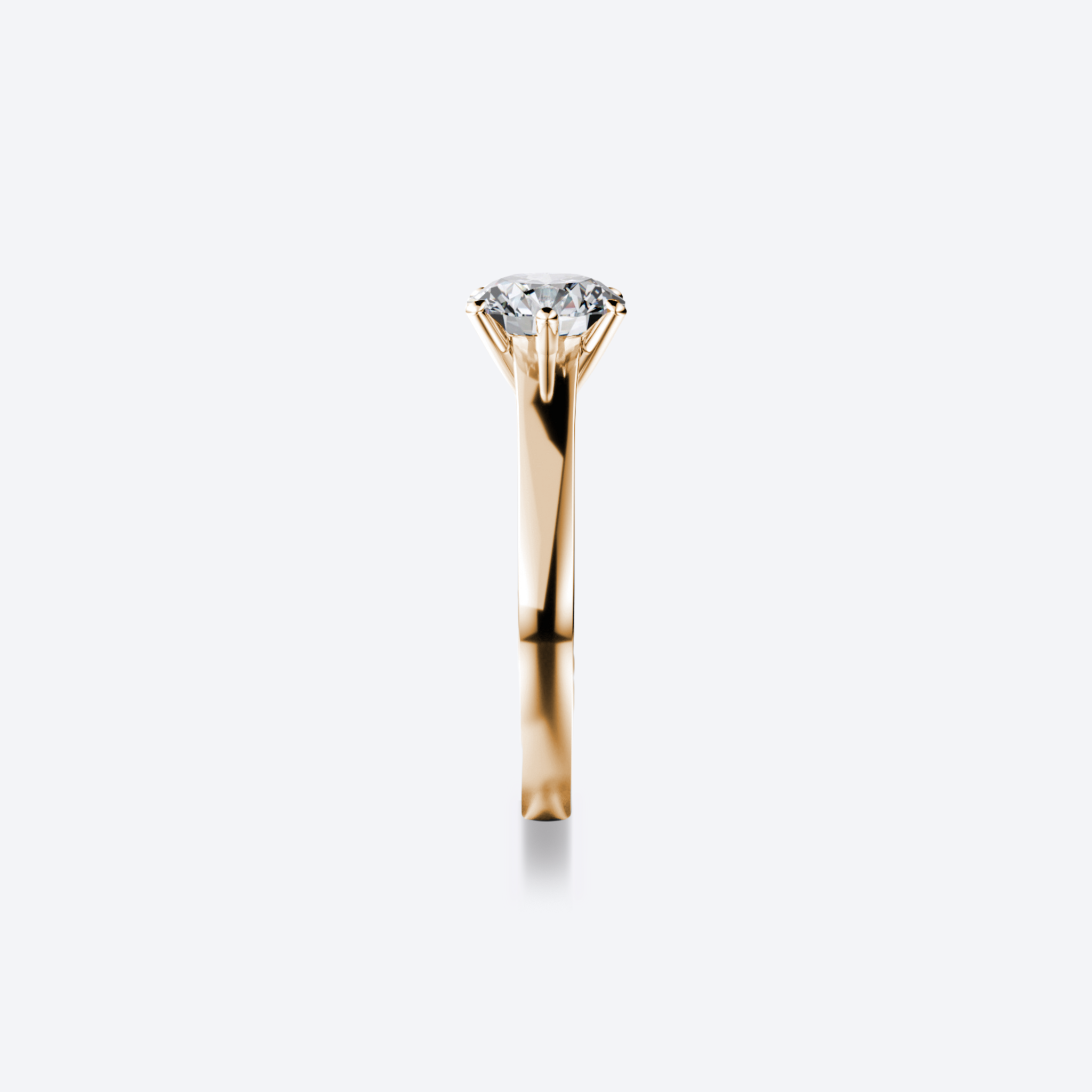 Lumi Sormus 1,00ct Keltakulta – Olli Johan Lindroos
