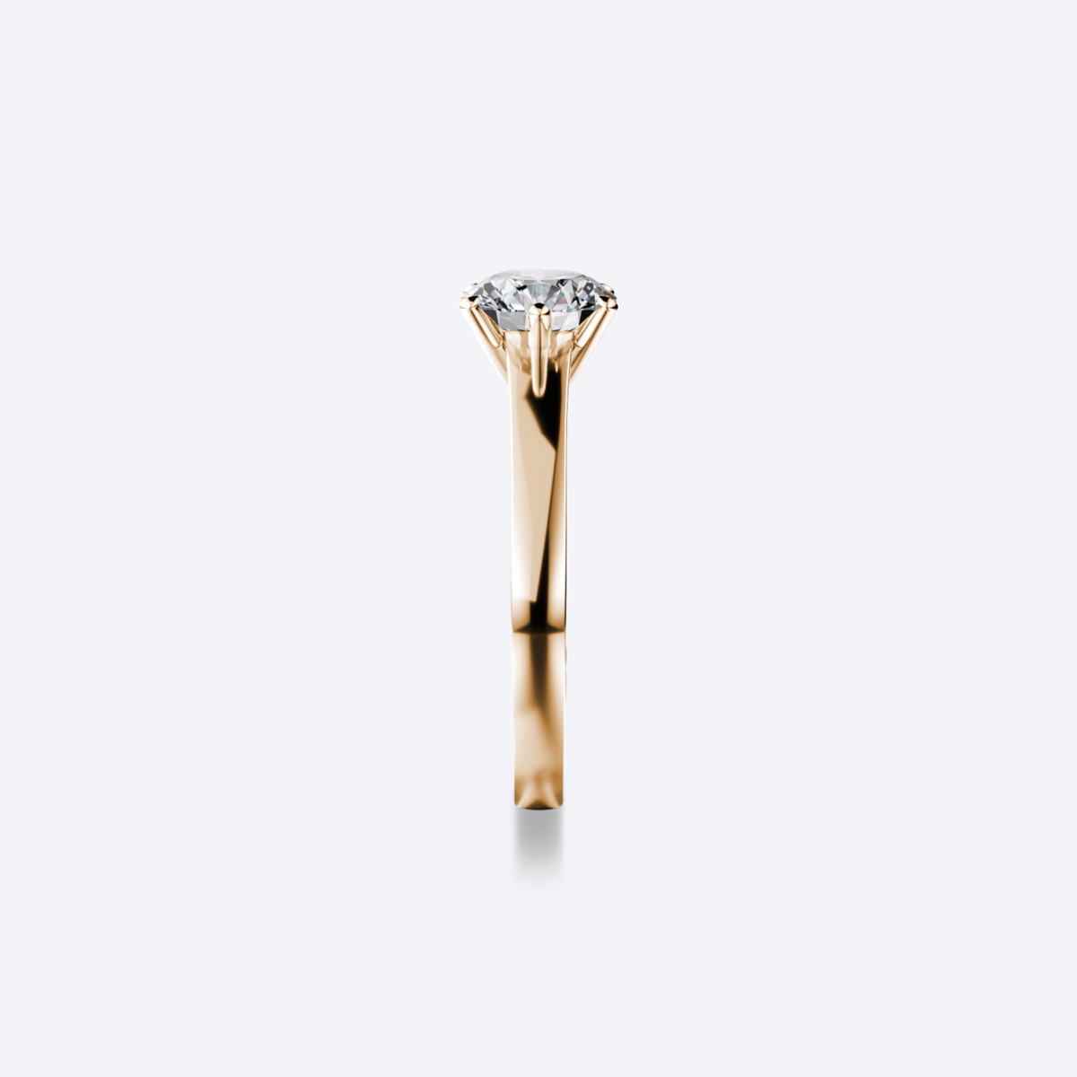 Lumi Sormus 1,00ct Keltakulta – Olli Johan Lindroos