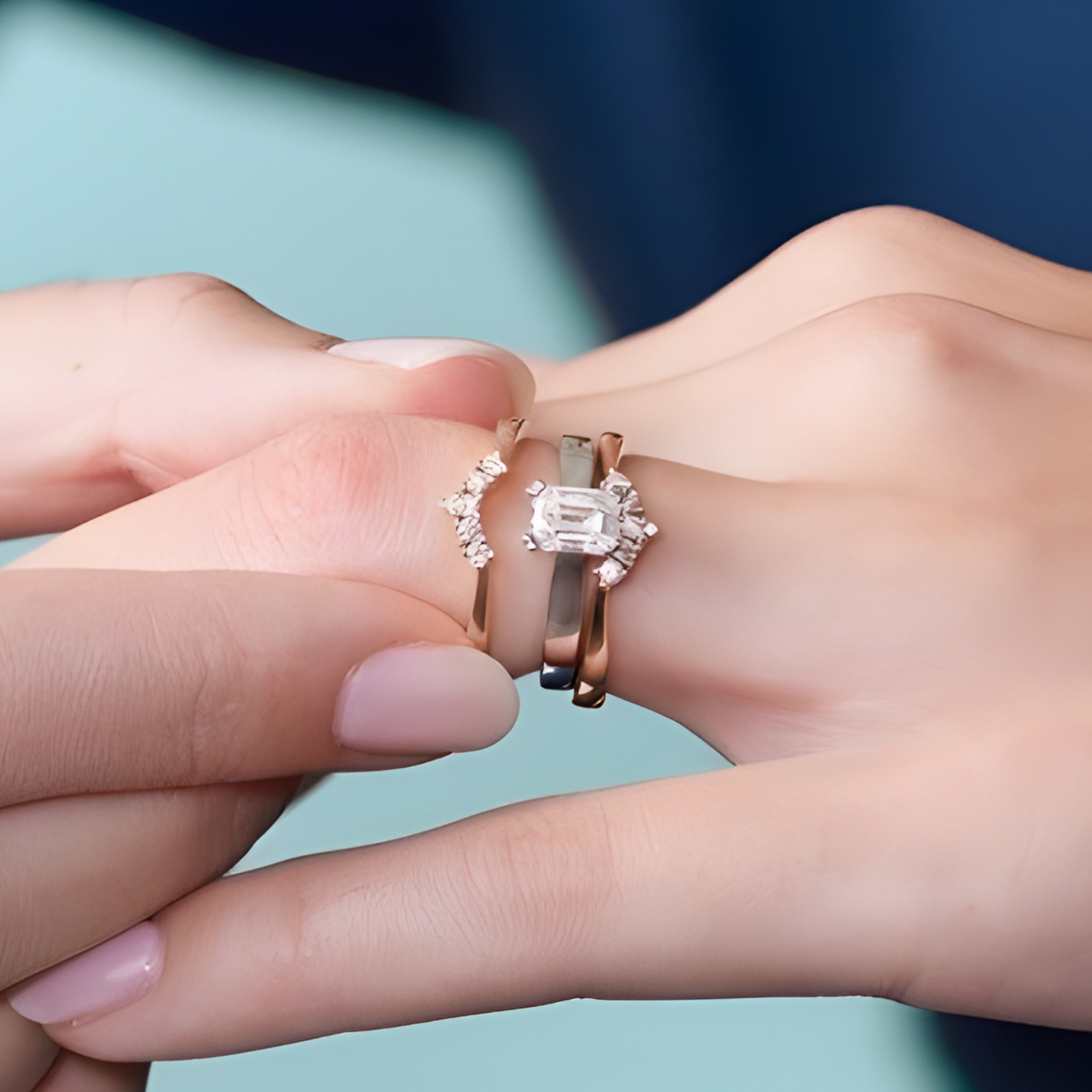 Lumi Syleilijä-sormus punakultaa, tyylikäs valinta, yksittäin myytävä