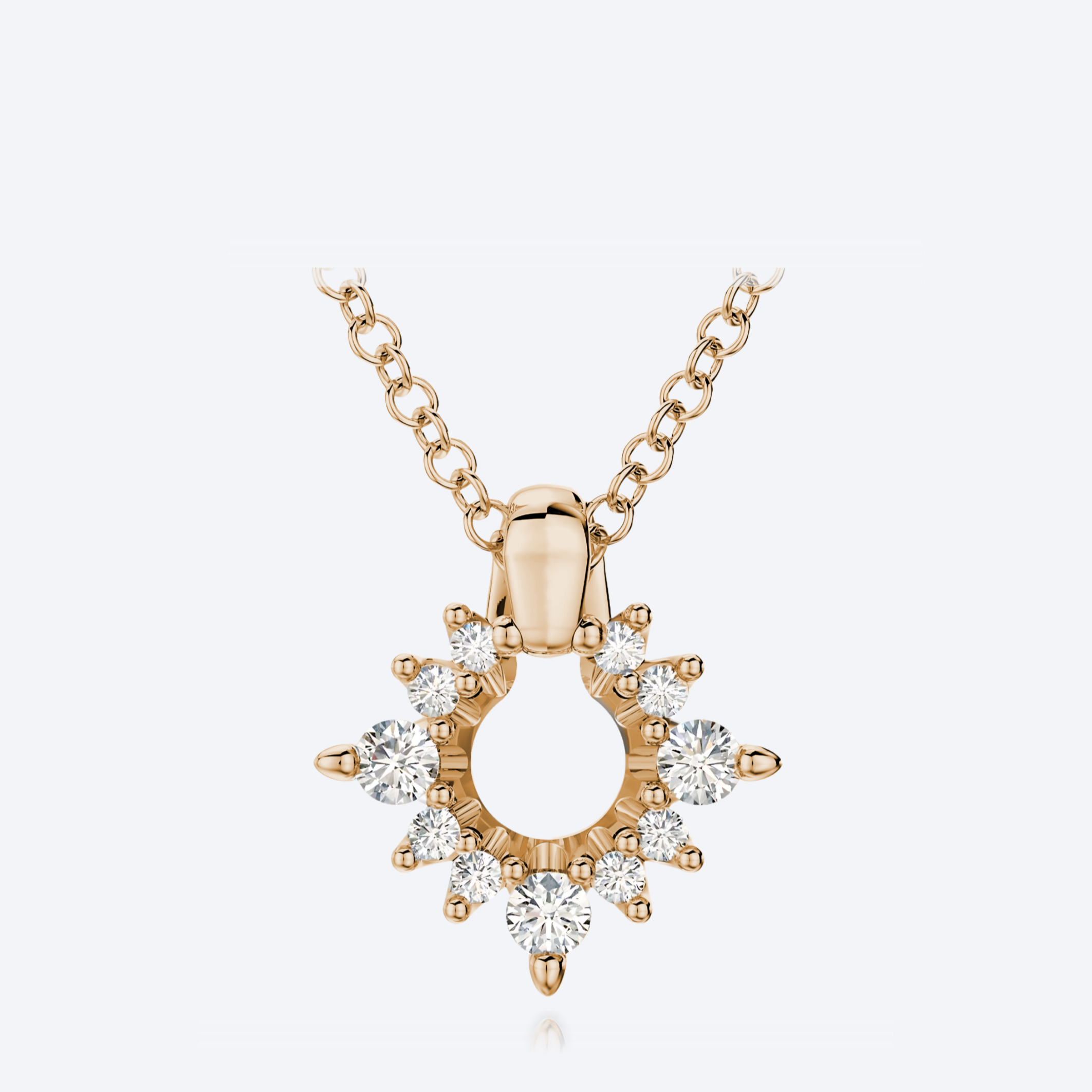Kide Riipus Kokoelma 0.20ct Nappi ja 0.40ct Hiutale HP