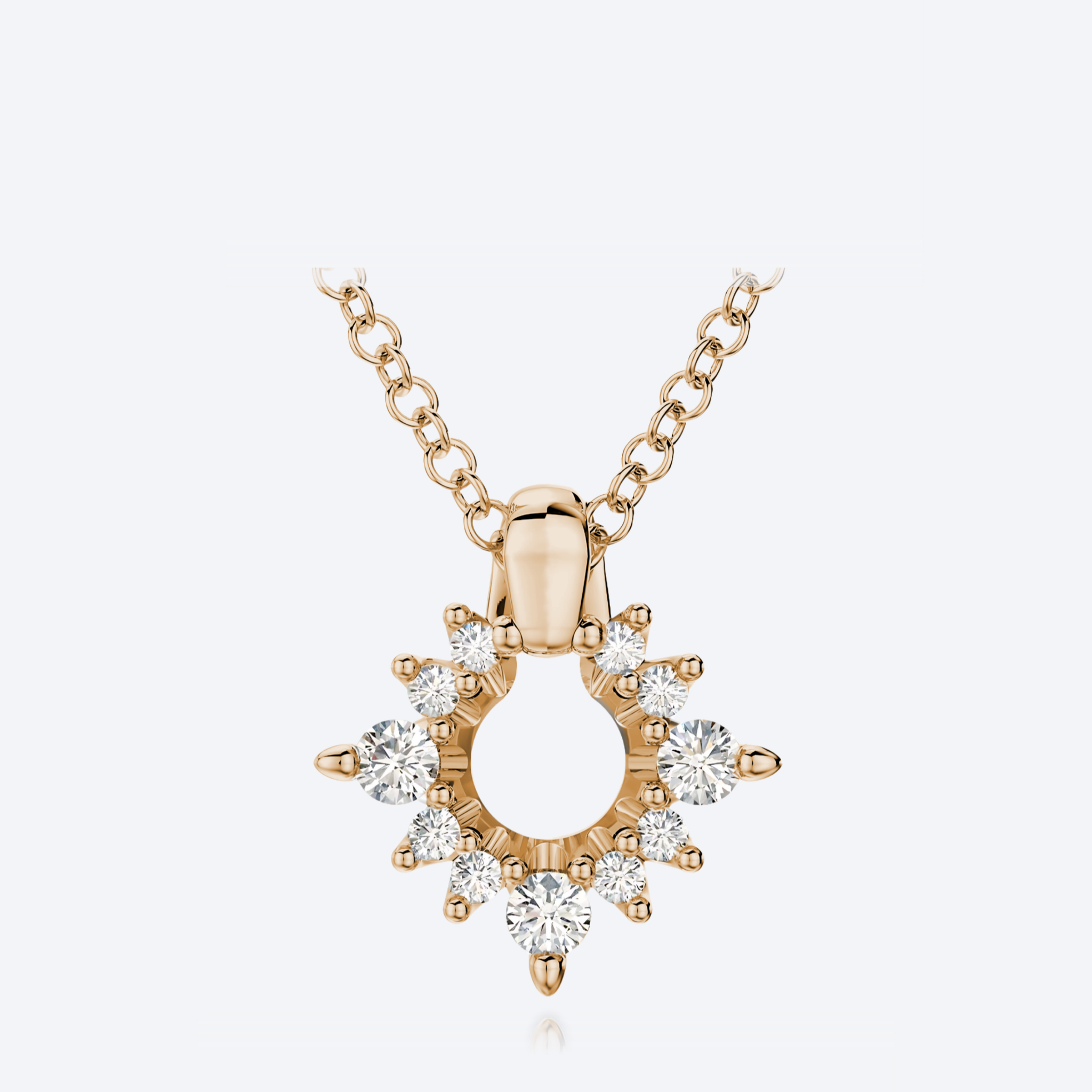 Kide Riipus Kokoelma 0.20ct Nappi ja 0.40ct Hiutale HP
