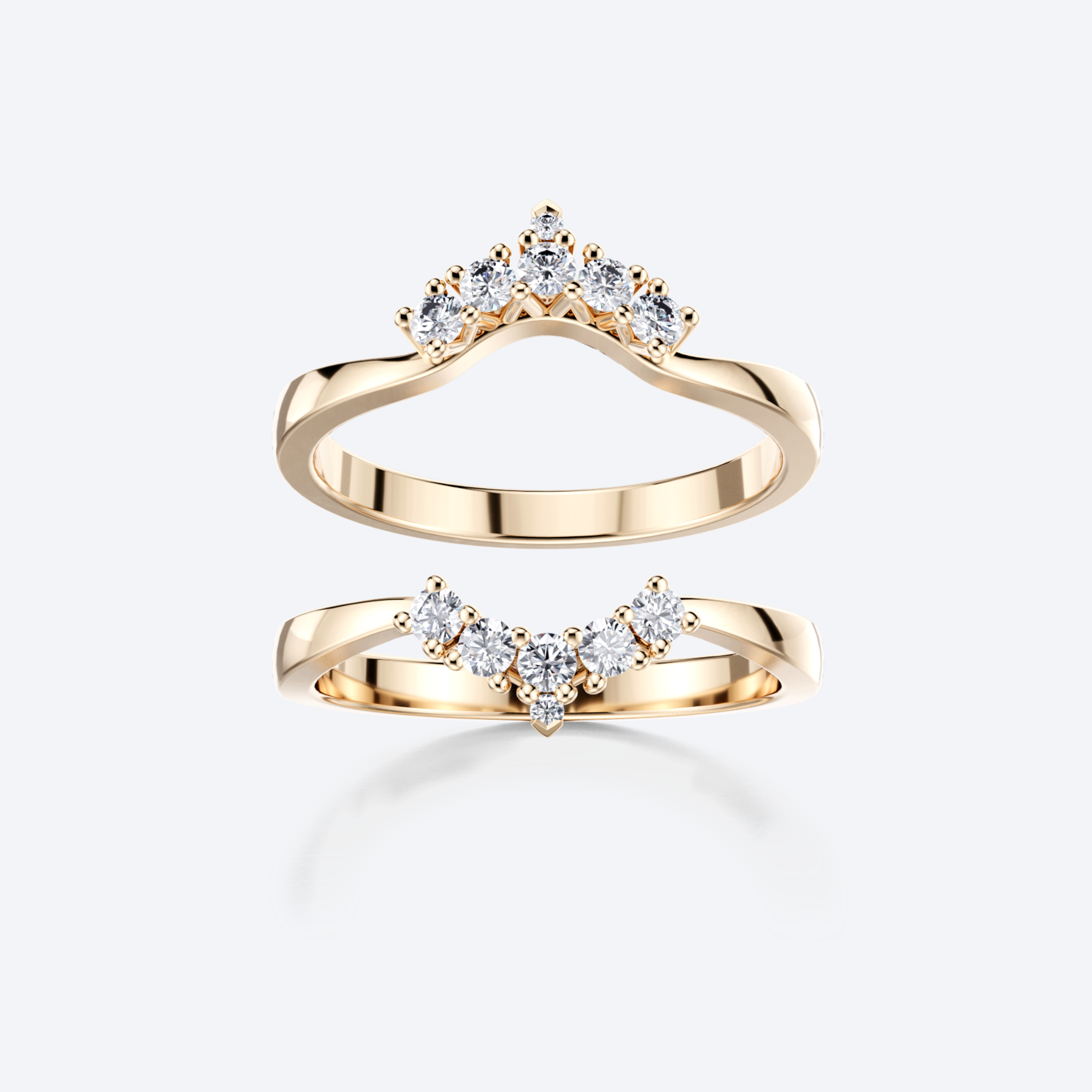Lumi  Syleilijät 2x 0.10ct Briljantti